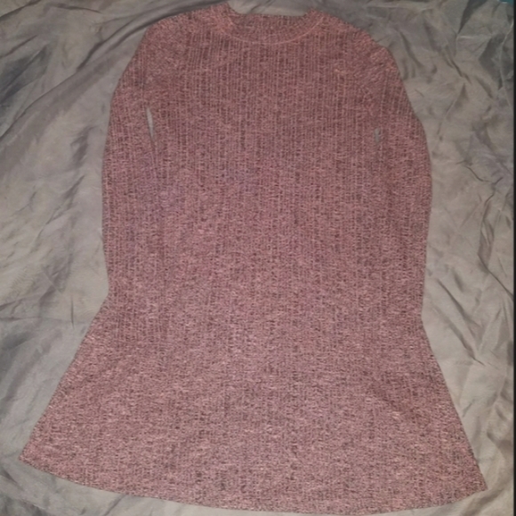 NWOT Topshop Knit Ribbed Dress - Picture 2 of 4